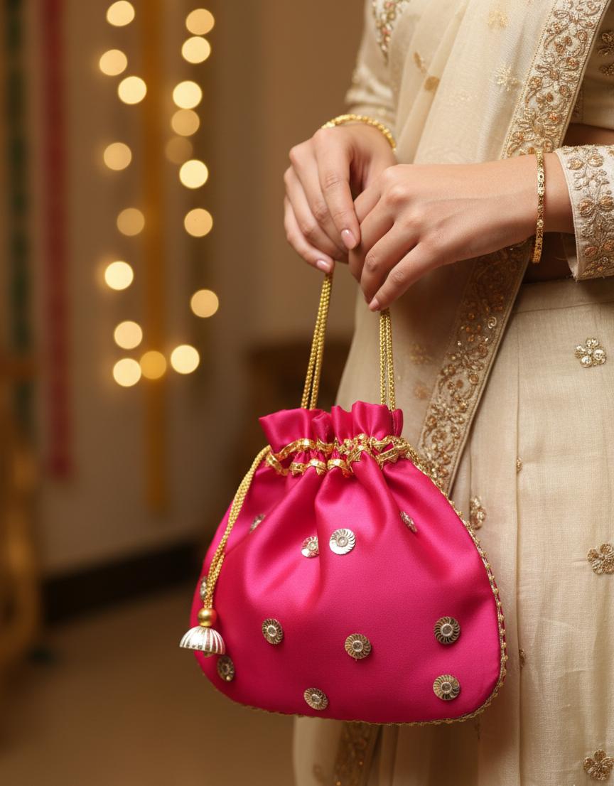 red potali bag red potali bag