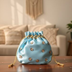 handmade sunflower accessory set – embroidered linen hair bow, satin scrunchie, and crochet keychain