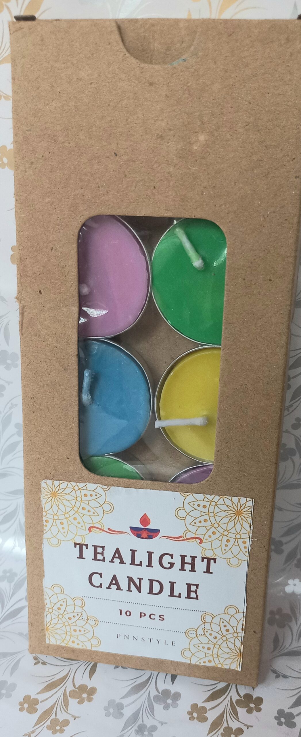 vibrant rainbow tea light candle set – handcrafted colorful decor by pnnstyle® vibrant rainbow tea light candle set – handcrafted colorful decor by pnnstyle®