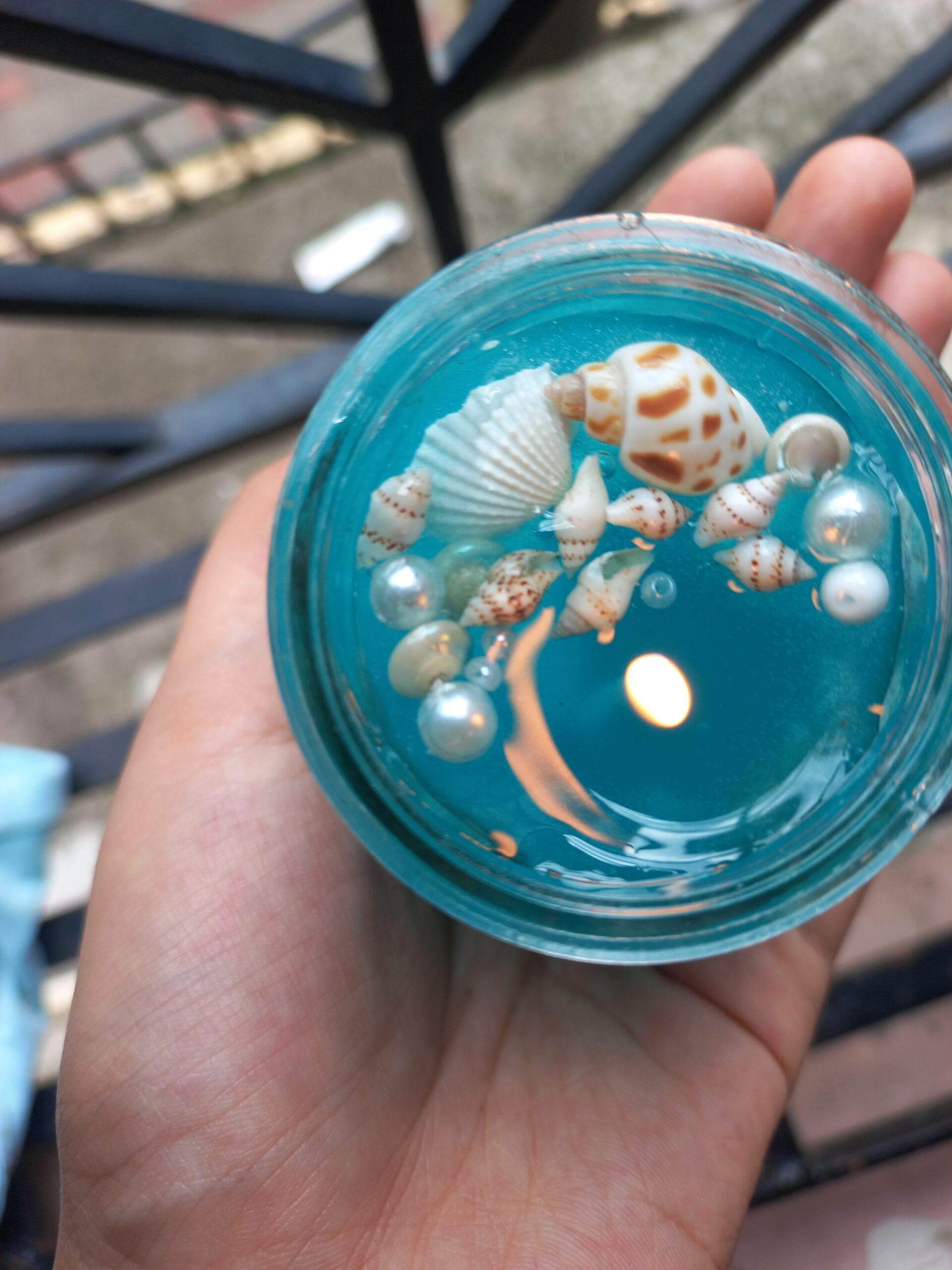 ocean breeze gel candle – hand poured coastal decor by pnnstyle® ocean breeze gel candle – hand poured coastal decor by pnnstyle®